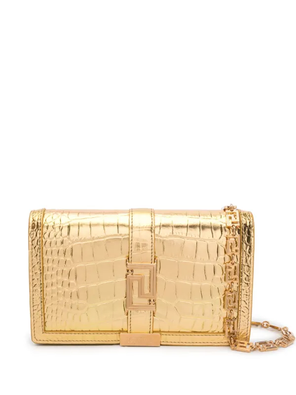 Versace crocodile bag best sale