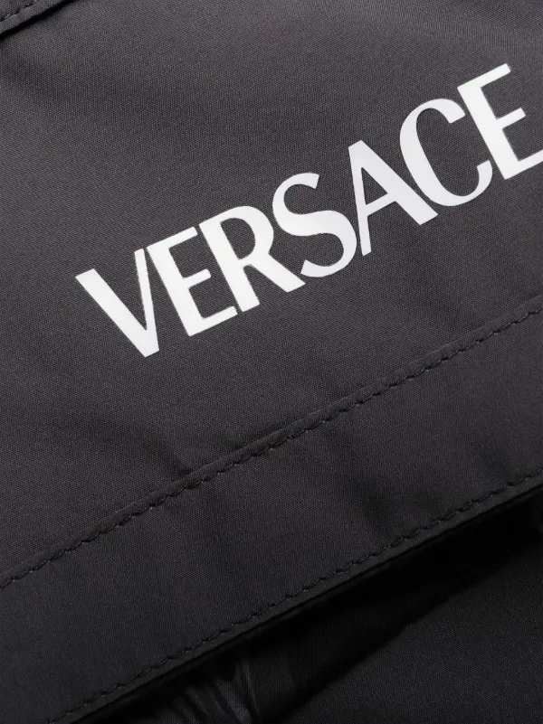 Versace リバーシブル バロッコ トランクス水着 | グレー