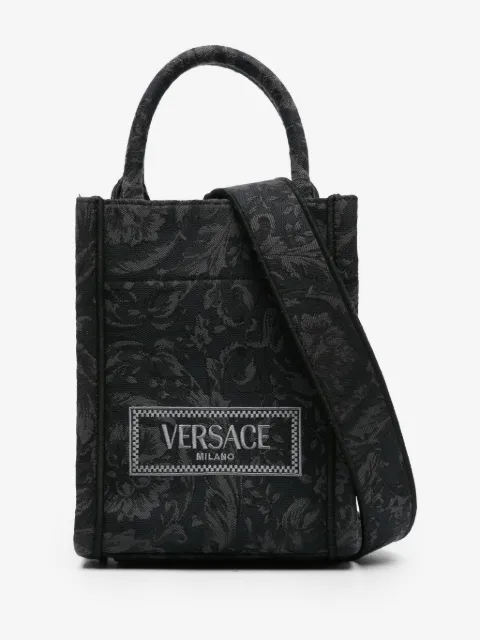 Versace mini Barocco Athena jacquard tote bag