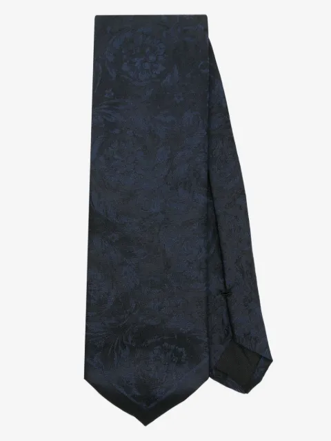 Versace ربطة عنق حرير جاكار