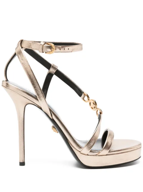 Versace Medusa '95 110mm leather sandals Women