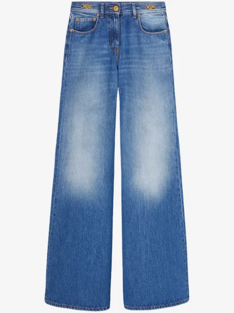Versace wide-leg flared jeans