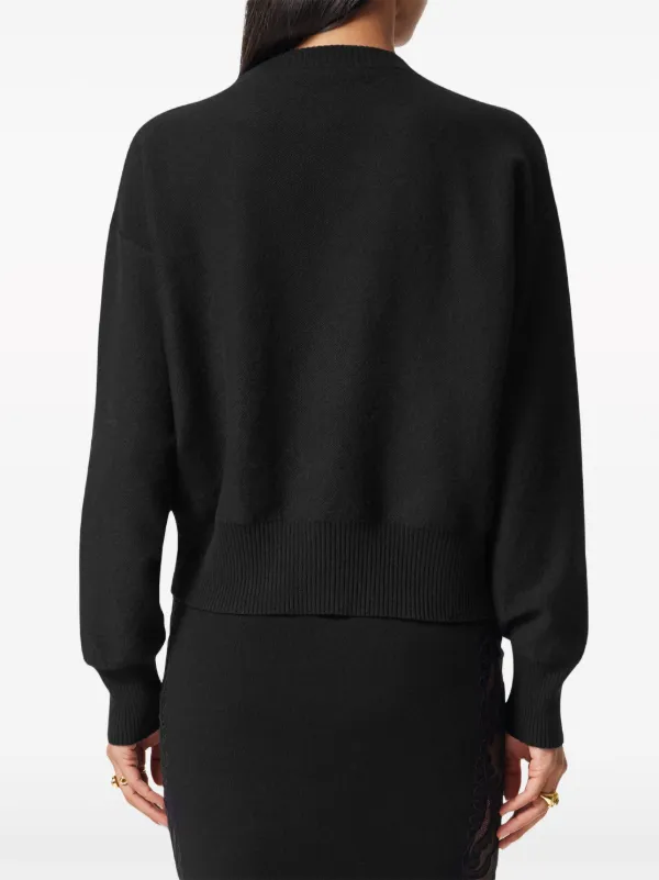 versace ニット　archive VERSACE 1993 Lilac Cable Knit Dress (M) - Emerieu