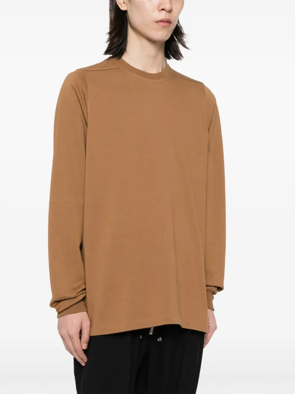 Rick Owens クルーネック Tシャツ | ブラウン | FARFETCH JP