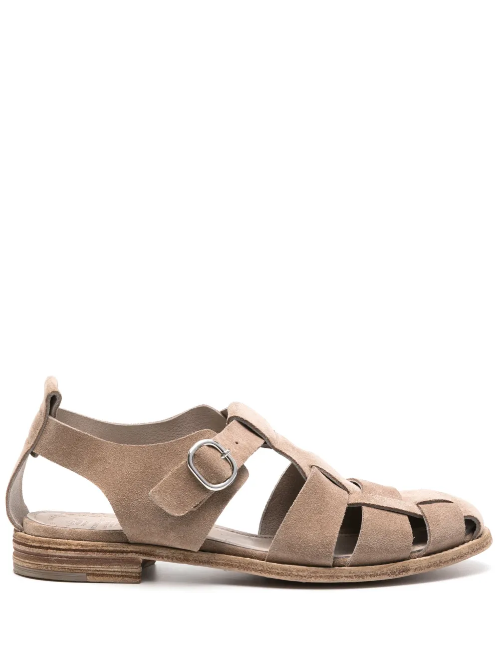 Officine Creative sandales Lexikon 53 en daim - Marron Officine Creative sandales Lexikon 53 en daim - Marron
