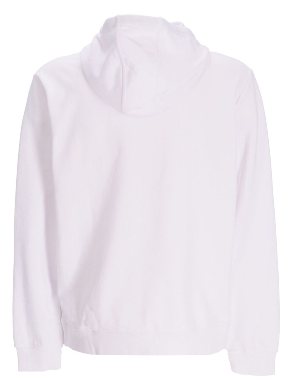 HUGO Daltorres logo-print cotton hoodie - Wit
