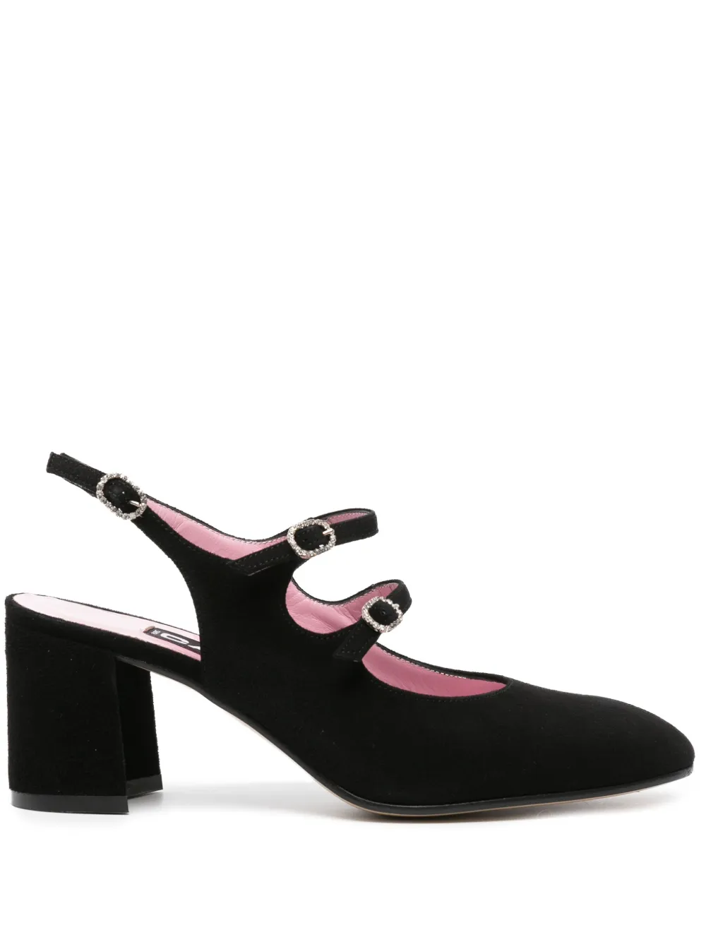 Banana 60mm suede pumps