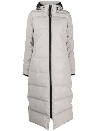 Canada Goose Mystique Hooded Parka Coat Grey FARFETCH UK