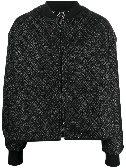 Veste bomber à col montant - 4SDESIGNS - Modalova