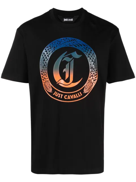 Just Cavalli T-Shirt mit Logo-Print