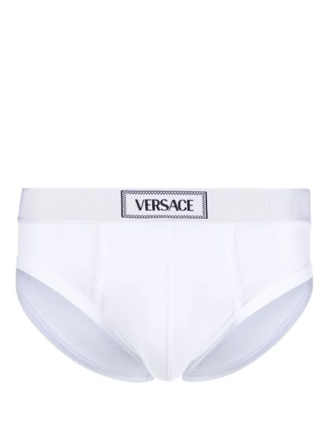 Versace ropa interior 90s Versace con logo en la pretina