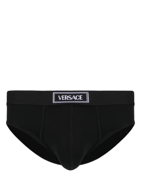 Versace ropa interior 90s Versace con logo en la pretina