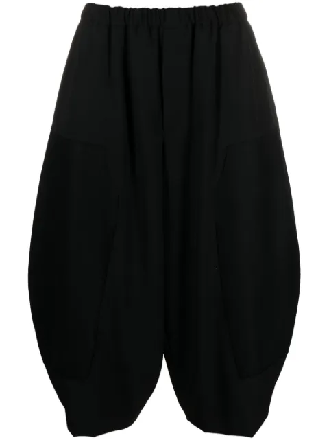 Black Comme Des Garçons クロップド イージーパンツ