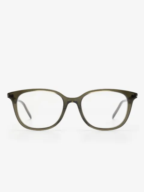 Saint Laurent Eyewear translucent-design wayfarer glasses