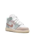 Jordan Kids Jordan 1 Mid SE ""Jade Ice"" sneakers - White