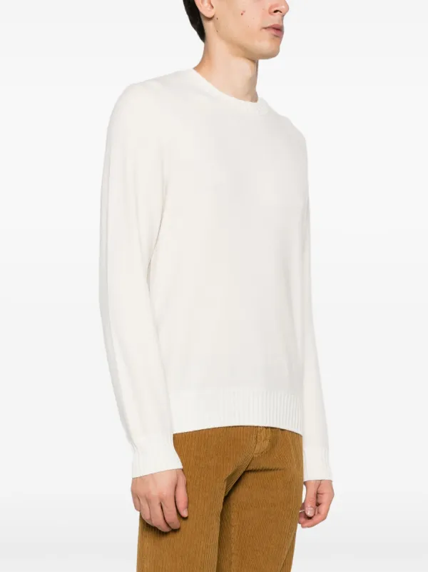 Fileria crew-neck Wool Jumper | White | FARFETCH SG