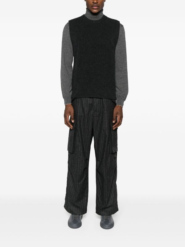 Laneus cable-knit Drawstring Trousers - Farfetch