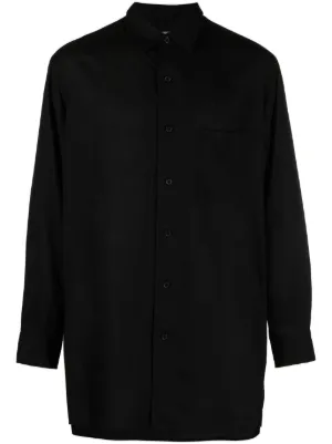 Prada ロゴ シャツ | ブラック | FARFETCH JP
