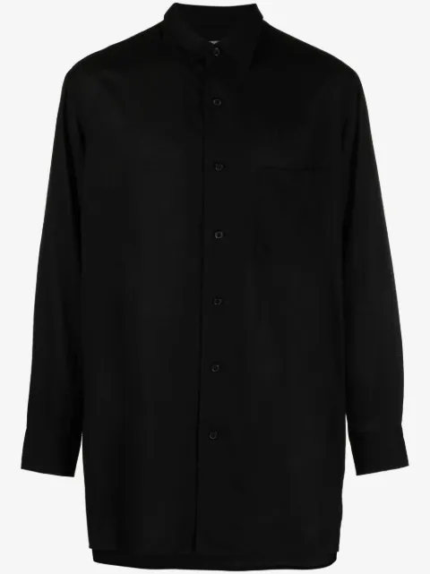 Yohji Yamamoto Camisa com ombros deslocados
