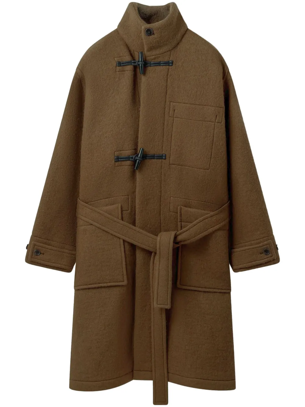 LEMAIRE Wool Belted Duffle Coat - Farfetch