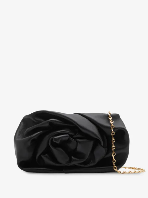 Burberry Rose leather clutch bag