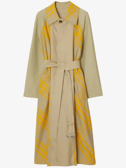 Burberry EKD checked trench coat