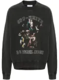 Off-White MARY SKATE CREWNECK - Black