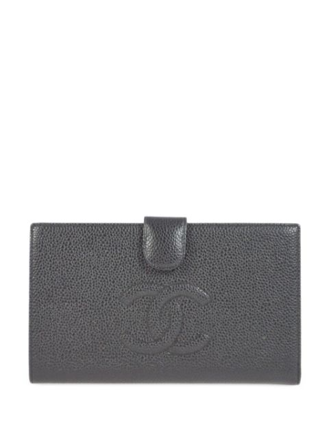 HOT SALE CHANEL 2005 CC bi-fold wallet Women