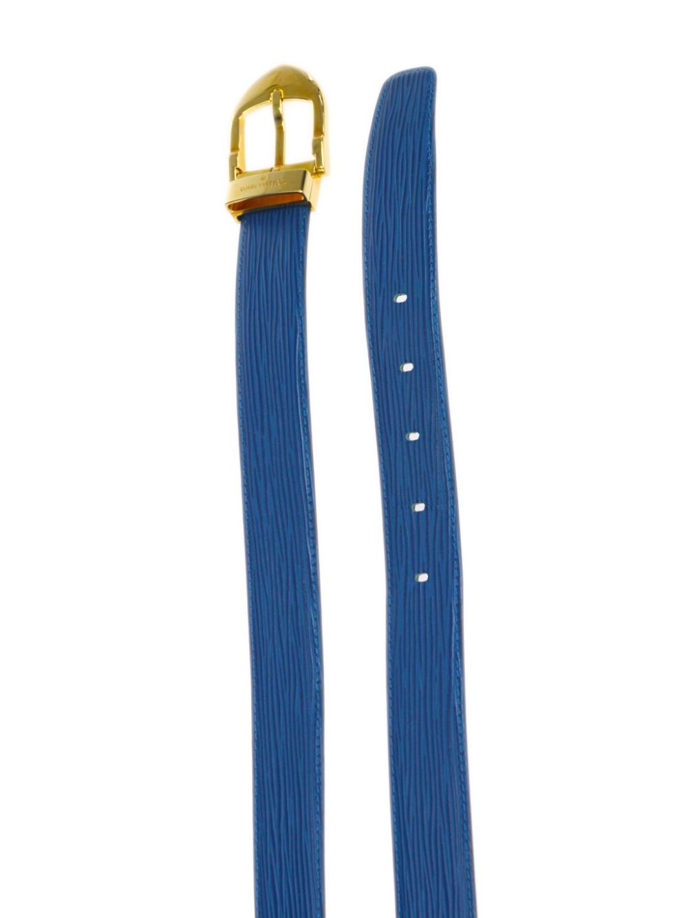 Louis Vuitton 1997 pre-owned Ceinture Classic buckle belt - Blauw