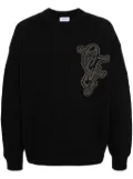 Off-White NatLover intarsia-logo jumper - Black