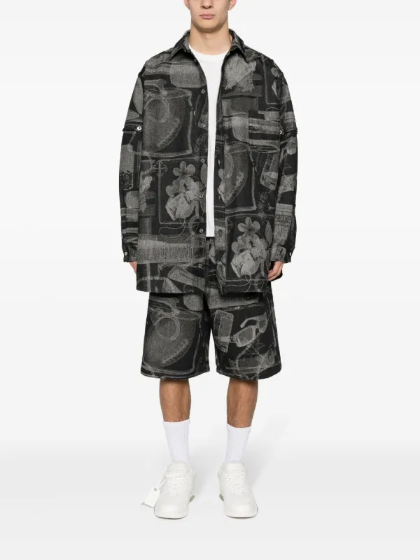 Off-White Xray ショートパンツ | ブラック | FARFETCH JP