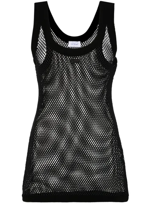 Off-White débardeur Net - Noir - Off-White - Modalova