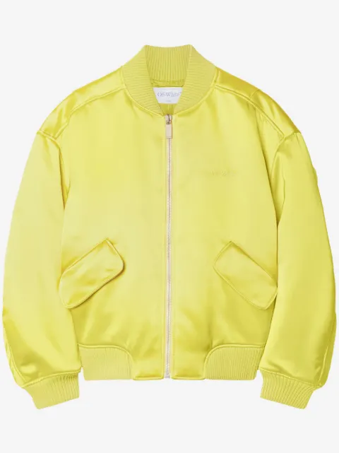 Off-White H Duchesse bomberjakke