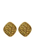CHANEL Pre-Owned 1990-2000s CC clip-on earrings - Gold
