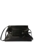 Off-White Zip Tie leather clutch bag - Black