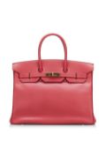 Hermès Pre-Owned pre-owned Birkin 35 handbag - Red