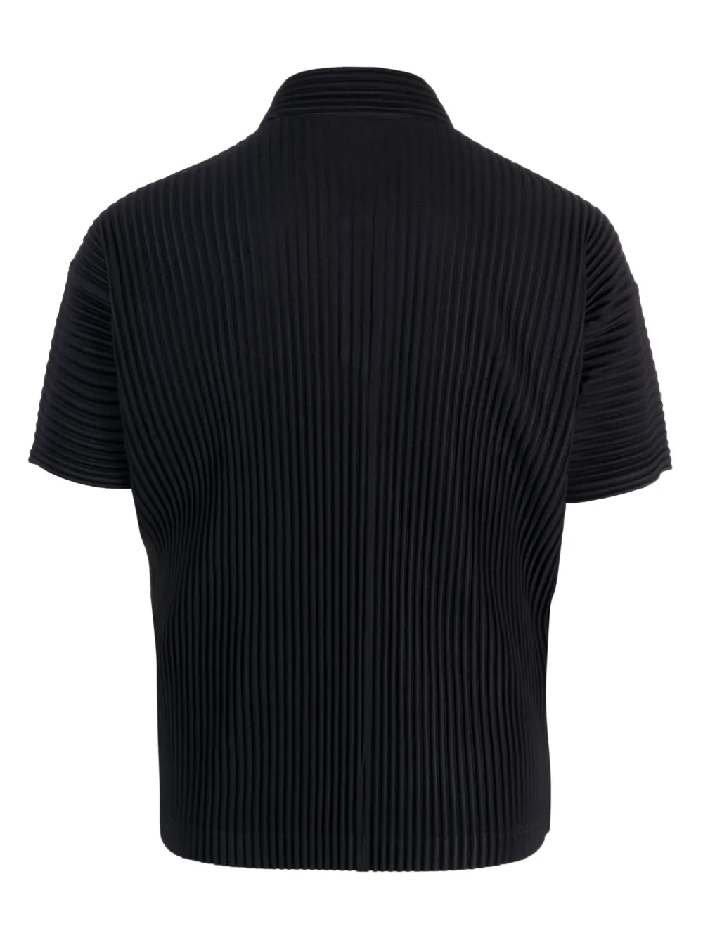 hommeplisséisseymiyake Homme Plissé Issey Miyake Poloshirt met plissé-effect - Blauw