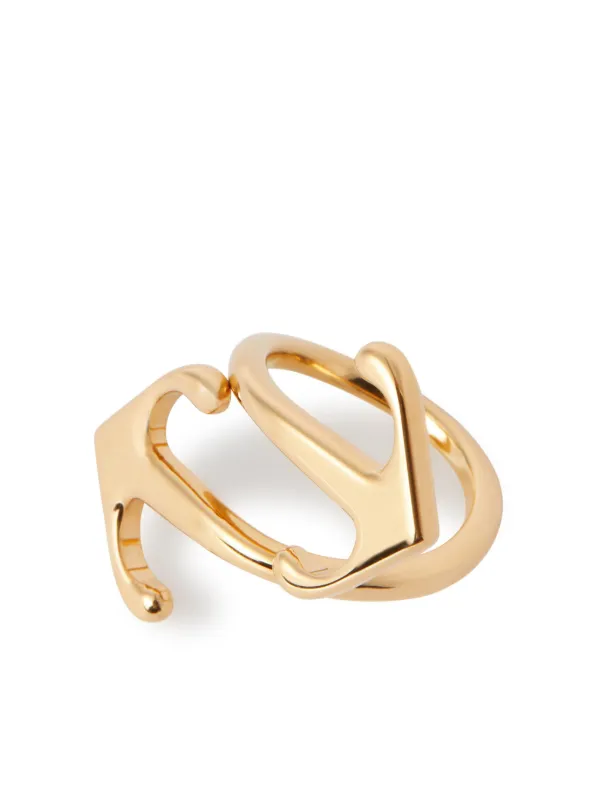 Off-White Mono Arrow Ring | Gold | FARFETCH