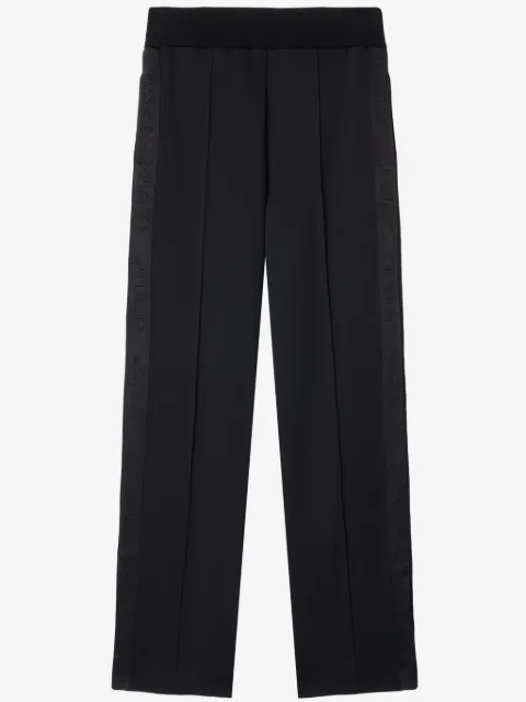 Off-White logo-band track pants