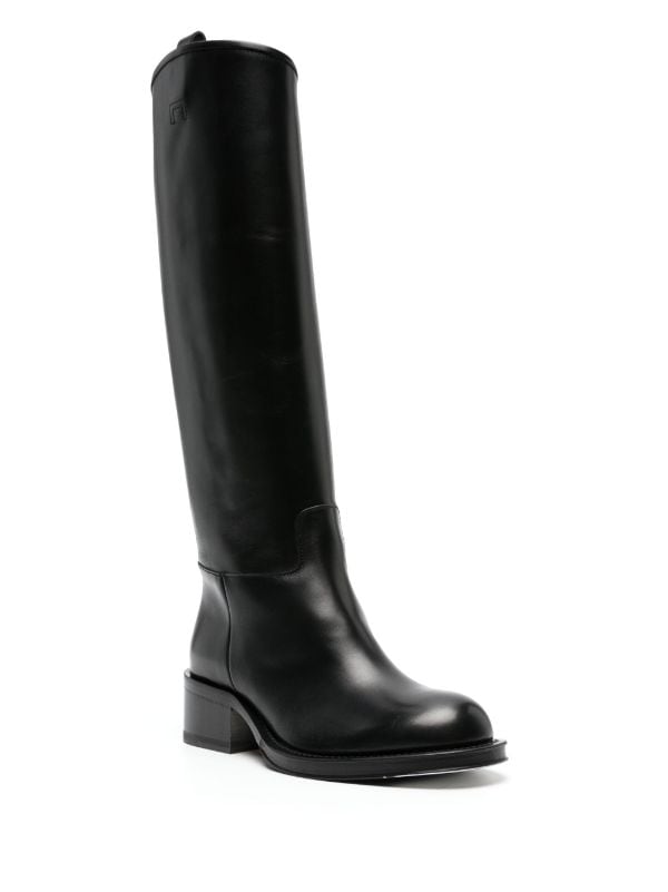 Chanel equestrian sales boots