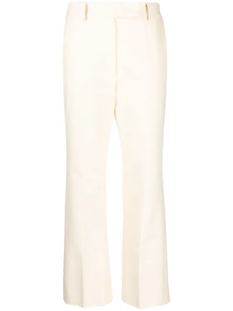 GOODIOUS tailored straight-leg trousers