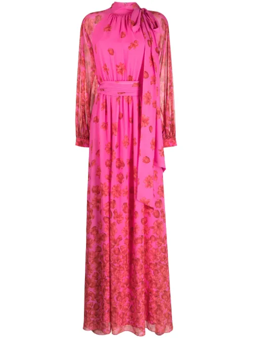Robe longue Vera à fleurs imprimées - Sachin & Babi - Modalova