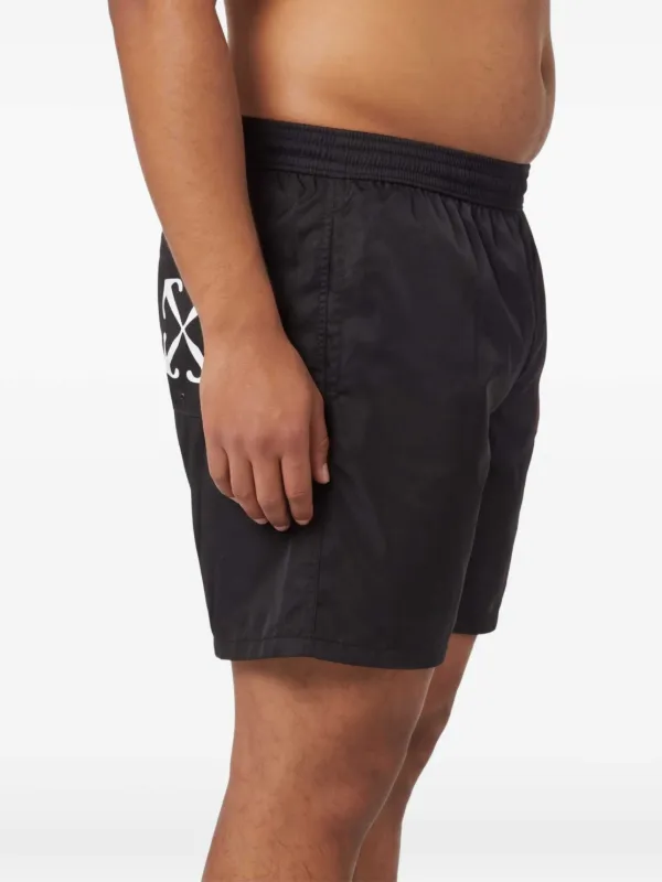 Off-White Arr Surfer Swim Shorts | Black | FARFETCH