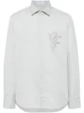Off-White NATLOVER LACE HEAVYCOT ARTIC ICE LIGHT - Grey
