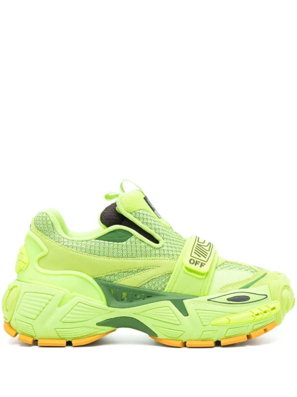 Off-White Glove slip-on Sneakers Green FARFETCH AE