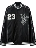 Off-White varsity-patch bomber jacket - Black