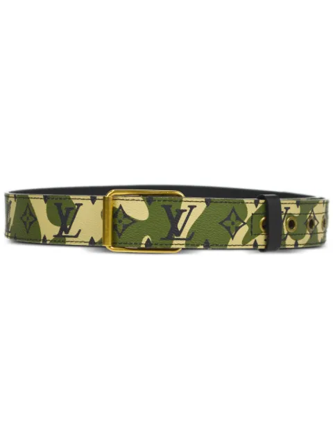 Louis Vuitton Pre-Owned x Takashi Murakami 2008 Monogramouflage canvas belt