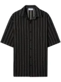 Off-White Arrows striped shirt - Black