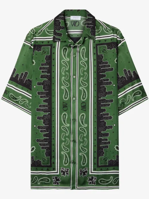 Off-White Bandana Vacation short-sleeve shirt