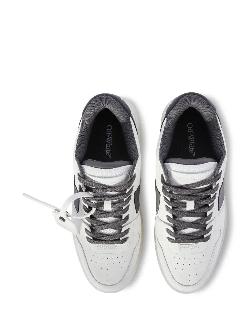 OFF-WHITE OUT OF OFFICE TWO-TONE SNEAKERS